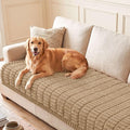 hyha Couch Cover for Dogs, Washable Non Slip Plush Flannel Sofa Protector | Thick Flannel, Anti-Slip Backing, Pet Hair & Scratch Protection, Fits Sofa & Loveseat (35.4" x 88") by hyha