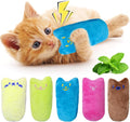 Seyezo Cat Toys for Indoor Cats, Multi Color, 5 Pack | 5Ps Cats Fetch Toys, Fluffy Toys for Playing, Interactive Kitten Toys, Kitty Chew Teething Toys by Seyezo
