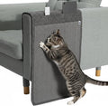 The Cat Ladies Cat Scratch Furniture Protector Mat - Couch Protector from Claws - Anti Scratch Furniture Protectors from Cats Scratching - Sisal Scratcher Pad with Pocket - Dark Grey by TheCatLadies