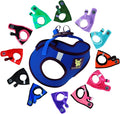 EcoBark Step in Dog Harness, Soft Mesh Halter Vest, Royal Blue, Medium | Eco Friendly Dog Harnesses for Small & Medium Breed Dogs, Reflective & Adjustable Mini Body, No Choke Toy Breed Harness by EcoBark