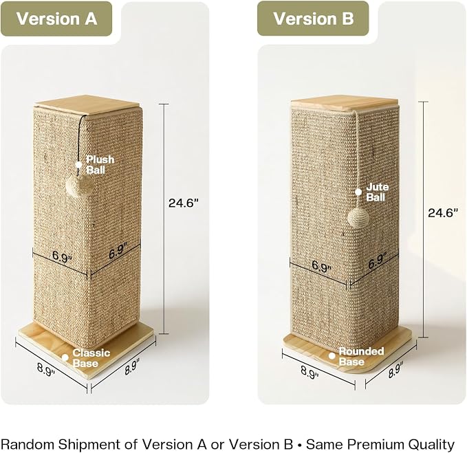 Wooden Couch Corner Cat Scratcher with Sisal Scratching Mat, Couch Cat Scratch Protector with Adjustable Buckles, Couch Corner Protectors for Cats, Cat Scratch Furniture Protector for Sofa - Image 2