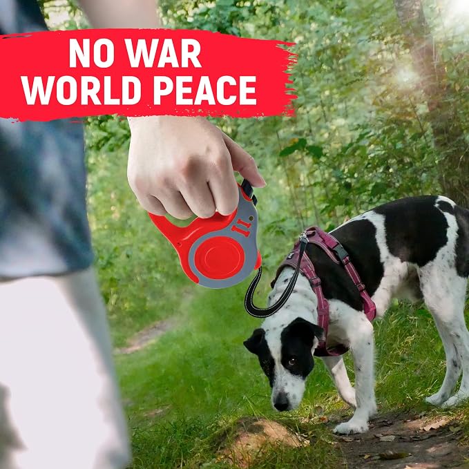 Retractable Dog Leash Automatic Telescopic Tractor Dog Tape | Pet Tape 10/16 FT Durable and Convenient, with Folding Bowl, Dispenser, Rubbish Bags, Suitable for Small and Medium Dogs - Image 6