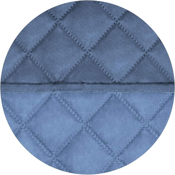 PureFit Reversible Chair Sofa Cover Dog Couch Covers for Sofa, 25.5 in | Dark Blue/Light Blue, Water Resistant Couch Protector, Washable Pet Couch Cover with Non Slip and Elastic Straps For Kids - Image 5