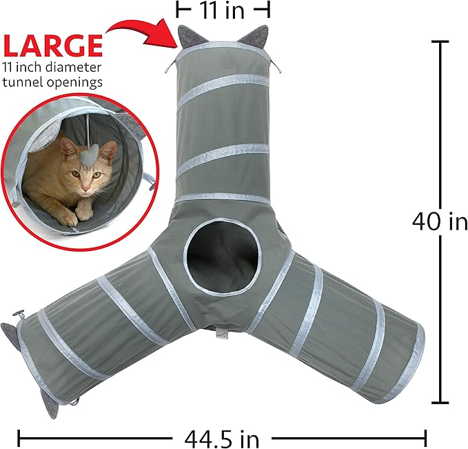Kitty City Cat Tunnel, Cat Bed, Tunnel, Cat and Kitty Toys - Image 4