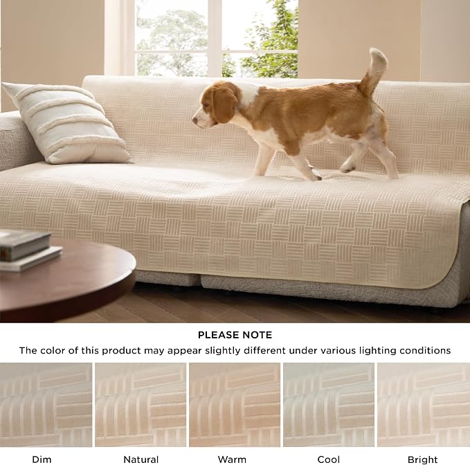 Bedsure Waterproof Bed Cover for Bed and Dogs Quick Drying, 68x82IN | Waterproof Blanket Washable for Large Dogs Couch Sofa Twin Bed Cozy, Lightweight Furniture Protector for Pet Cat, Ash Grey - Image 6