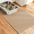 Cat Litter Mat, 35"x23" Large Litter Trapping Mat for Litter Box | Waterproof, Non-Slip Kitty Pad, Urine-Resistant, Scatter Control, Cut to Fit by WelcometoHome