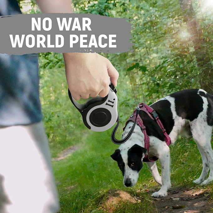 Retractable Dog Leash Automatic Telescopic Tractor Dog Tape | Pet Tape 10/16 FT Durable and Convenient, with Folding Bowl, Dispenser, Rubbish Bags, Suitable for Small and Medium Dogs - Image 6