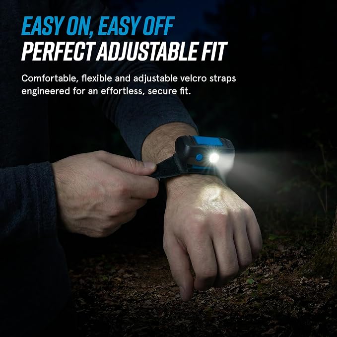 noxgear LightHound Light Up Reflective Dog Harness and Wrist Light, X-Large | 360° Light Up Reflective Dog Harness, 8 Colors & 6 Modes, USB Rechargeable, Adjustable, Rainproof, LED Fiber Optic - Image 3