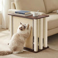 Veehoo Cat Scratcher Side Table for Couch, Sofa Protector End Table | Couch corner protector, sisal scratching posts, sisal scratch pad, heavy-duty base, easy to assemble by Veehoo
