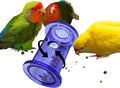 Bird Foraging Toys,Interactive Parrot Training Puzzle & Treat Dispenser, Durable Plastic Enrichment Toys for Cockatiels, Conures, Parakeets, Budgies(Pack4) by Unknown
