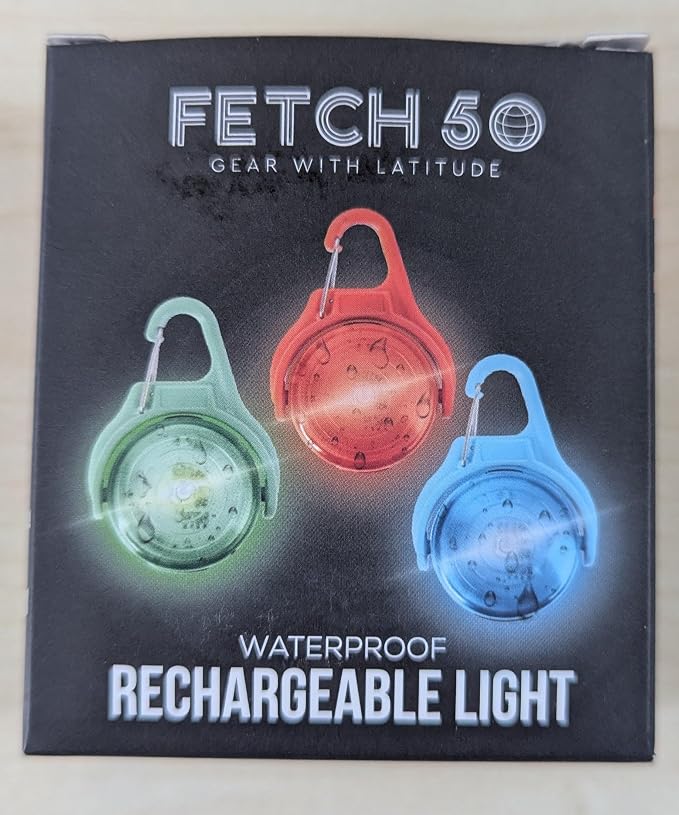 Rechargeable Safety Light | Water Reistant Bright LED Clip-On Flashing Light for Dog Walking, Running and Outdoor Activities (Green) - Image 2