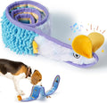 Nocciola EEL Squeaky Dog Toy, Tough No Stuffing Toy for Tug of War, Puppy Interactive Puzzle Fun to Keep Them Busy, Cognitive Crinkle Dog Toy for Large Medium Small Breed, Blue by Nocciola