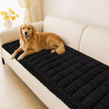 hyha Couch Cover for Dogs, Washable Non Slip Plush Flannel Sofa Protector | Thick Flannel, Anti-Slip Backing, Pet Hair & Scratch Protection, Fits Sofa & Loveseat (27.6" x 59") by hyha