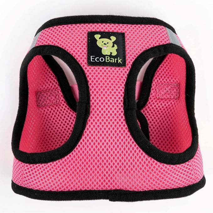 EcoBark Step in Dog Harness, Reflective Soft Ultra Padded Mesh Vest | Eco Friendly Comfort Secure Halter, No Pull Adjustable Escape Proof Harnesses for XXS, XS, Small, & Medium Pet Dogs - Image 8