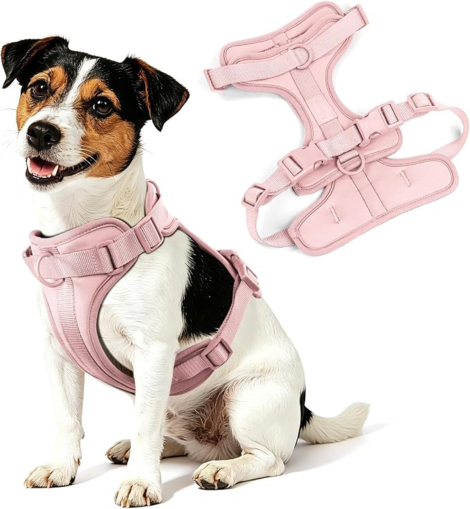 Wisedog No Pull Dog Harness, Gossamer Pink, Small | Lightweight, Adjustable Breathable Pet Vest, Soft & Comfortable Cushion, Small Medium Large Dogs - Image 8