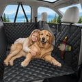 Hard Bottom Dog Car Seat Cover, Back Seat Extender for Dogs Holds 500lbs | Waterproof, Honeycomb Board, No-Sag Support, Non-slip Dog Hammock for Car SUV, Dog Seat Belt Included, Mesh Window by Unknown