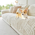 OTOB Pet Couch Covers for 3 Cushion Couch Sofa Washable Anti Slip, 1 Piece | Matcha Green, 27.6"x70.9", Soft Plush, All Seasons, Breathable, Modern, Wear-Resistant, Couch Cover for Dogs, Fade Resistant by OTOB