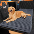 FURTIME Backseat Pet Bed Mat, Non-Slip Washable Dog Bed for Car Back Seat | Travel Pet Mat with Removable Cover, Dog Seat Covers Protector Fit for Backseat Extenders and Trucks SUVs, 54"x 24.8", Grey by FURTIME