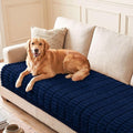 hyha Couch Cover for Dogs, Washable Non Slip Plush Flannel Sofa Protector | Thick Flannel, Anti-Slip Backing, Pet Hair & Scratch Protection, Fits Sofa & Loveseat (35.4" x 63") by hyha