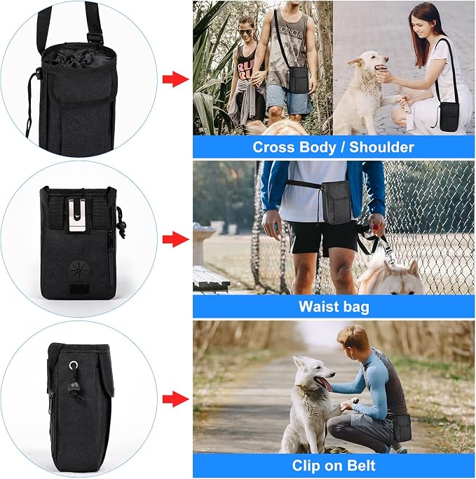 Dog Travel Bag, Airline Approved Pet Carrier for Cats and Dogs | Dog travel accessories set with feeding supplies, bowls, mat, and strap. Ideal for weekend trips. - Image 6