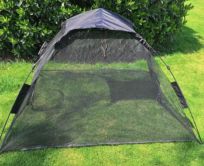 Portable Large Pop Up Pet Cat Tents Enclosures House for Outside Patio Indoor for Cat Puppy Rabbit Small Animals,Quick Opened,Independent or can be Connected to Tunnels - Image 4