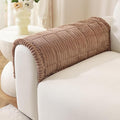 OstepDecor Couch Cover for Dogs, Washable Non Slip Sofa Cover for Pets | Soft Couch Covers for Sofa, Loveseat and Sectional, Furniture Protector Against Pet Hair & Dirt (20" x 24", Brown) by OstepDecor