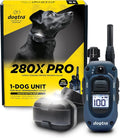 Dogtra 280X PRO E-Collar with Remote [New Edition] 3 Configurable Layout Modes, 12% Slimmer, 1/2 Mile Range, 100 Levels Precise Control, Waterproof, LED Light, Boost, XPP Vibration, Safety Lock & Tone by Dogtra