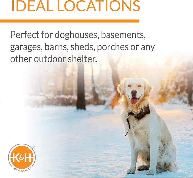 K&H Heated Pad Cover, Lectro-Soft Large Outdoor Dog Bed Replacement Cover | Fits K&H Lectro-Soft Large Beds (Heated Bed Sold Separately), Machine Washable Fleece Cover, 36x25in - Image 6