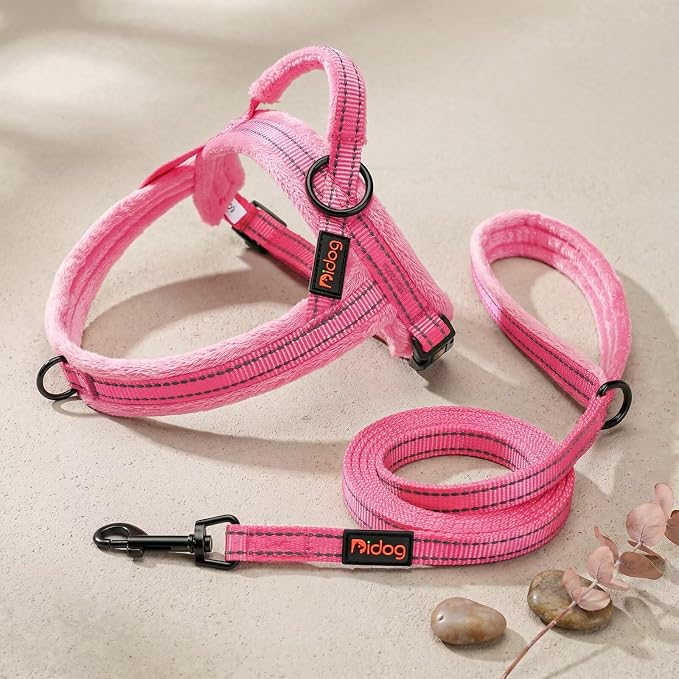 Didog 6FT Reflective Dog Leash for Small Medium Dogs, Slim 5/8" Width, Pink | Soft Padded Handle, Plush Comfort Grip, Tangle-Free, 360° Swivel Clasp for Daily Walking and Training, Night Safety - Image 7