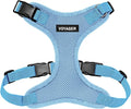 Voyager Step-in Lock Dog Harness - Baby Blue, Medium | 17 - 21" in Chest, Adjustable, Breathable Air Mesh, Lightweight for Daily Walks, Strong Clips, Heavy Duty D-Ring by BestPetSuppliesLLC