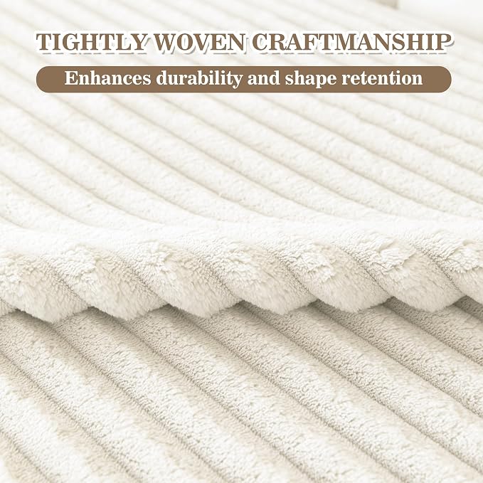MYSKY HOME 100% Waterproof Couch Cover for Pets, Couch Covers for Sofa, Sectional Couch Covers for Dogs, Sofa Covers Washable Slipcovers Protector Couch Cushion Covers, Off White, 35"x70.9" - Image 8