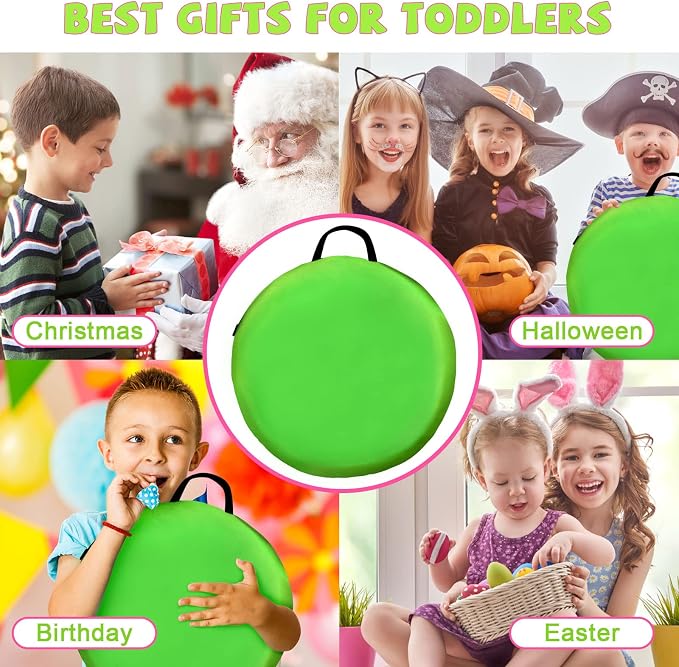 TIKTENT Kids Play Tunnel for Toddlers Colorful Pop Up Crawl Tunnel Toy | Collapsible Gift for Girl Boy Birthday Gift, Indoor Outdoor Toddler Children or Dog - Image 7