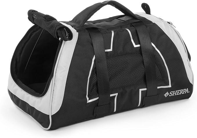 Sherpa Forma Frame Crash-Tested Travel Pet Carrier, Airline Approved & Guaranteed On Board - Black, Medium - Image 2