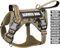 Tactical Dog Harness, No Pull Dog Harness for Medium Large Dogs with Handle & Molle, Military Service Dog Vest Harness in Training Pet Harness for Small Dogs by WINSEE