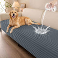 Smiry Waterproof Couch Cover for Dogs, Washable Non Slip Plush Protector | Waterproof Protection, Plush Flannel, Non Slip Backing, Pet Hair & Scratch Protection, Soft Cover (36" x 88") by Smiry