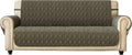 Ameritex Couch Sofa Slipcover 100% Waterproof Nonslip Quilted Furniture Protector Slipcover for Dogs, Children, Pets Sofa Slipcover Machine Washable (Green, 68") by Ameritex