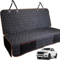 Meginc Bench Seat Covers for Trucks,Dog Car Seat Covers for Ford f150/Ram1500/Nissan Frontier/Toyota Tacoma/GMC Canyon,Nonslip Truck Seat Cover for Dogs (Brown) by Meginc