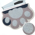 Cute Cat Litter Mat 24”x16”, Litter Box Mat, Litter Trapping Mat, Soft on Kitty Paws, Easy Clean, Anti Slip, Pet Accessories, Door Floor mats - Blue Grey60*40 by Rarenut