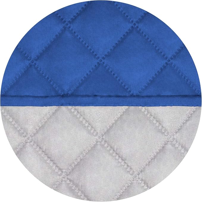 PureFit Reversible Recliner Chair Covers Couch Covers for Dogs, 19 in | Classic Blue/Ivory, Water Resistant Couch Protector, Washable Pet Couch Cover with Non Slip and Elastic Straps For Kids - Image 5
