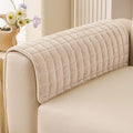 Smiry Velvet Couch Cover for Dogs, Non Slip Soft Sofa Protector for Pets | Washable Sofa Cover for Cats, Furniture Protector Against Pet Hair, Scratches, Fits Sectional Sofa(Apricot, 27.6"x27.6") by Smiry