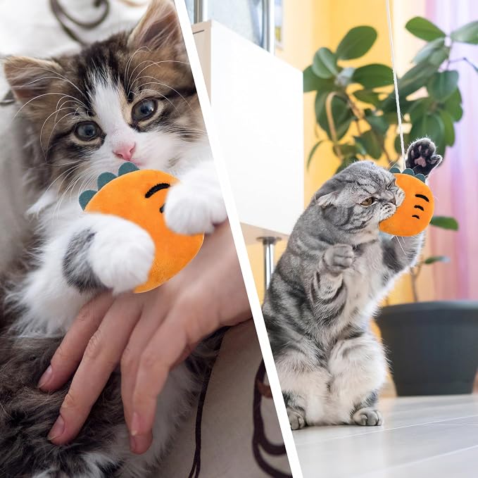 Soft Cat Cone Collar, Cute Cats Recovery Collar Suitable for Cats | Indoor Cartoon cat Toys for cat,cat chew Toys - Image 6