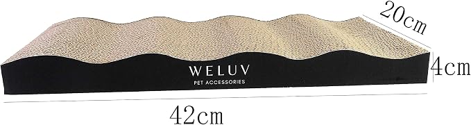 cat Scratcher. Cat Scratching Board with Catnip and Durable Corrugated Scraper. Moderm Reversible Scratching Post for Cats. Protect Your Furniture. Catnip Included. Scratch pad - Image 3