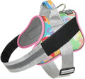 Dog Harness, No-Pull Reflective Dog Vest, Breathable Adjustable Pet Harness with Handle for Outdoor Walking - No More Pulling, Tugging or Choking (Medium (Pack of 1), OilPainting) by Bolux