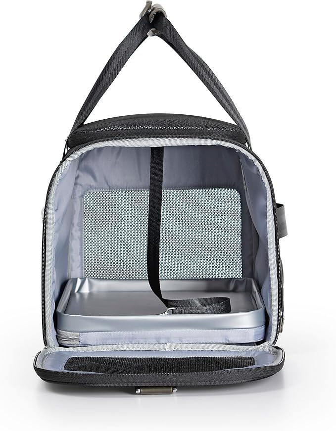 Traveler's Choice Argo Pawsport to Adventure Pet Carrier, Black - Image 5
