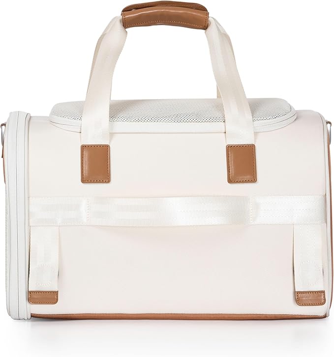 Traveler's Choice Argo Pawsport to Adventure Pet Carrier, Tan - Image 4