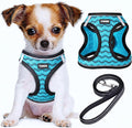 No Pull Dog Puppy Harness and Leash Set Reflective Mesh Vest Medium by YIMEIS