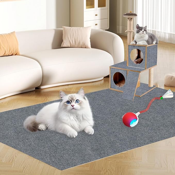Cat Couch Protector, Sofa Protection and Cat Tree Repair Mat | Create custom DIY layouts for corners and pet areas, turning unused surfaces into practical scratching and climbing zones. - Image 6