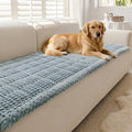 Couch Cover for Dogs Washable, Non-Slip Pet Couch Covers for Sofa, Fuzzy Dog Couch Cover Blanket Thick Soft Plush for Furniture Protector (Blue Gray, 27.6" x 47.2"/70 x 120cm) by Disayu