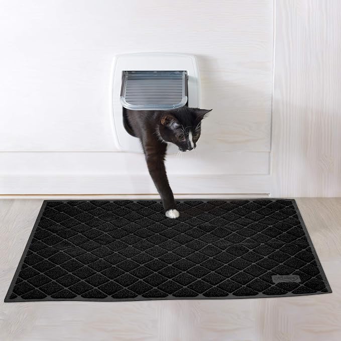 Niubya Premium Cat Litter Mat, 47" Long x 35" Wide, Extra Large Size, Waterproof and Non-Slip Design, Gentle on Paws, Easy to Clean - Image 8