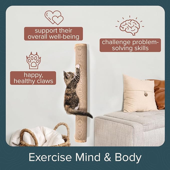 Floating Cat Shelf & Perch – Wall-Mounted Climbing Furniture for Cats - Moonbeam Path | Ascentials by FurHaven - Image 5